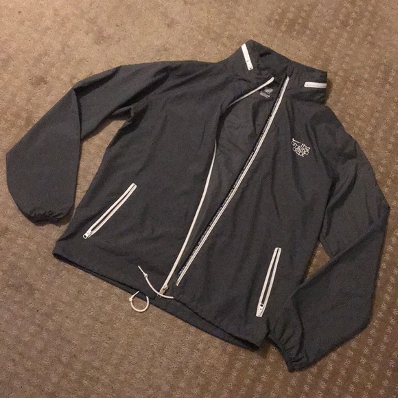 Windbreaker Men’s US S Gray Hoodie - Picture 1 of 9